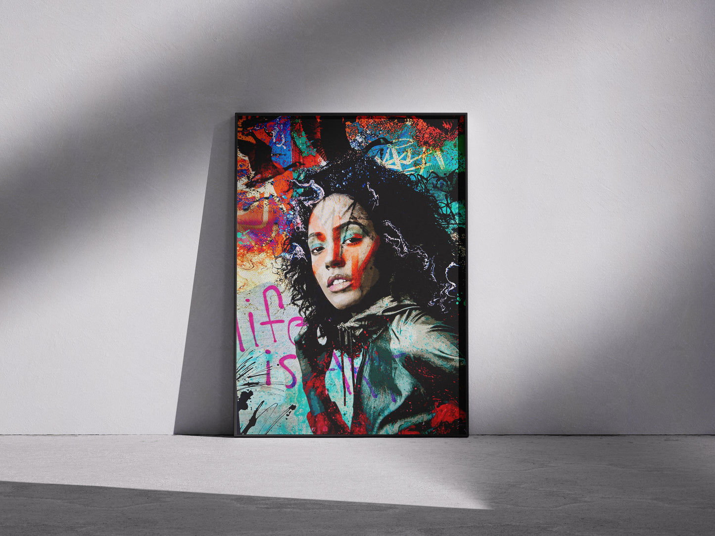 Life Is Art - A2 Digital Fine Art Print - Limited Edition