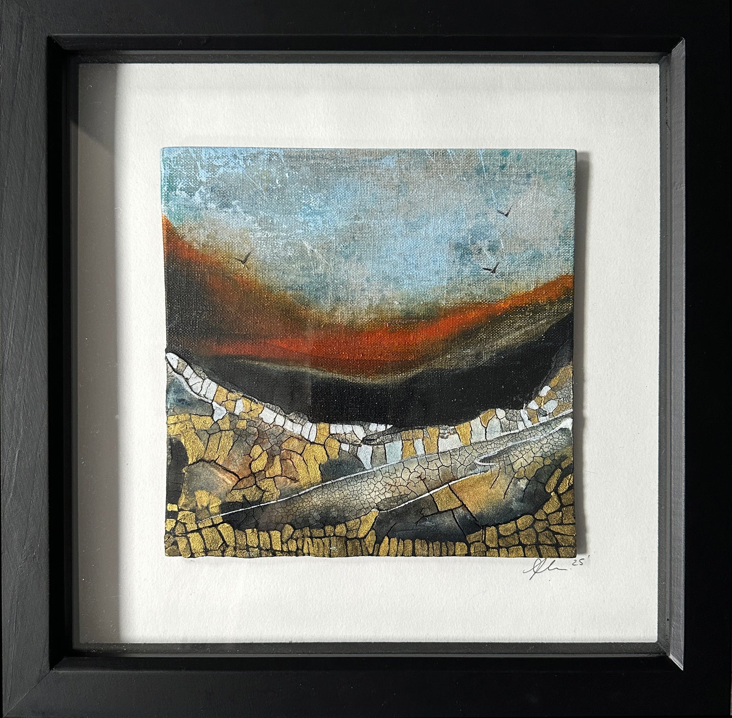 Emberlight Original Art - Abstract Landscape