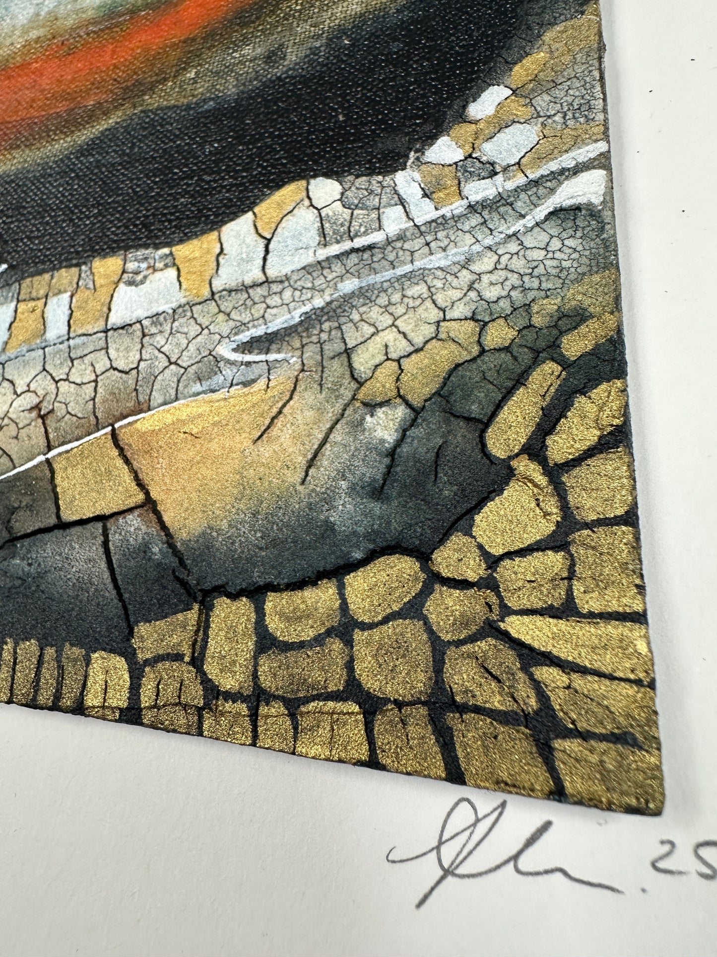Emberlight Original Art - Abstract Landscape