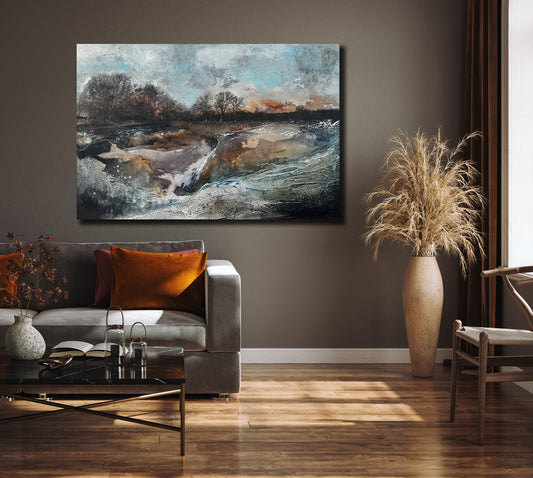 SOLD - Horsforth - Fields of Gold - Original Art