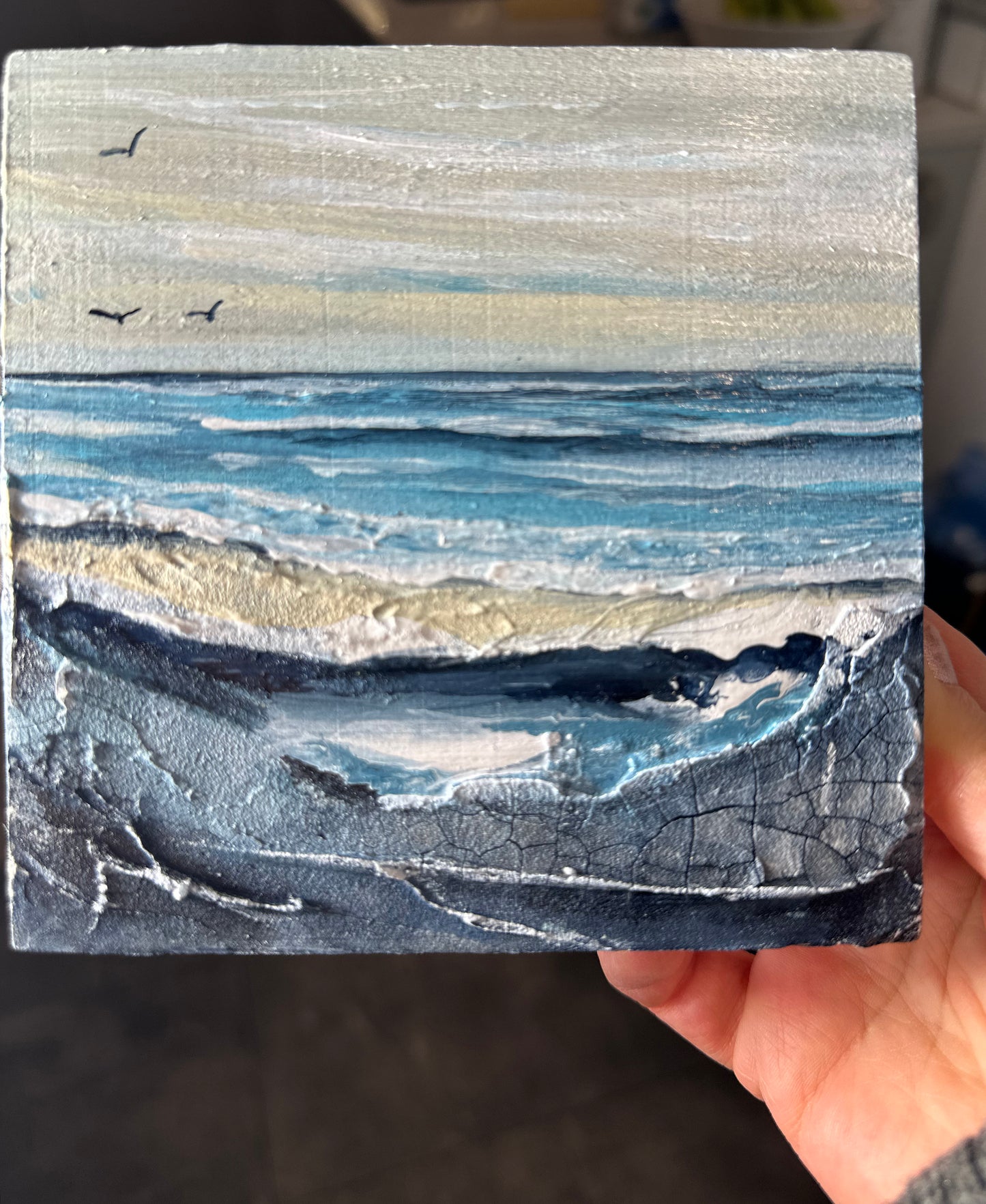 Winter Wake - Mini Original Artwork