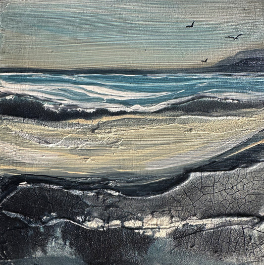 Snowlight Sea - Mini Original Artwork