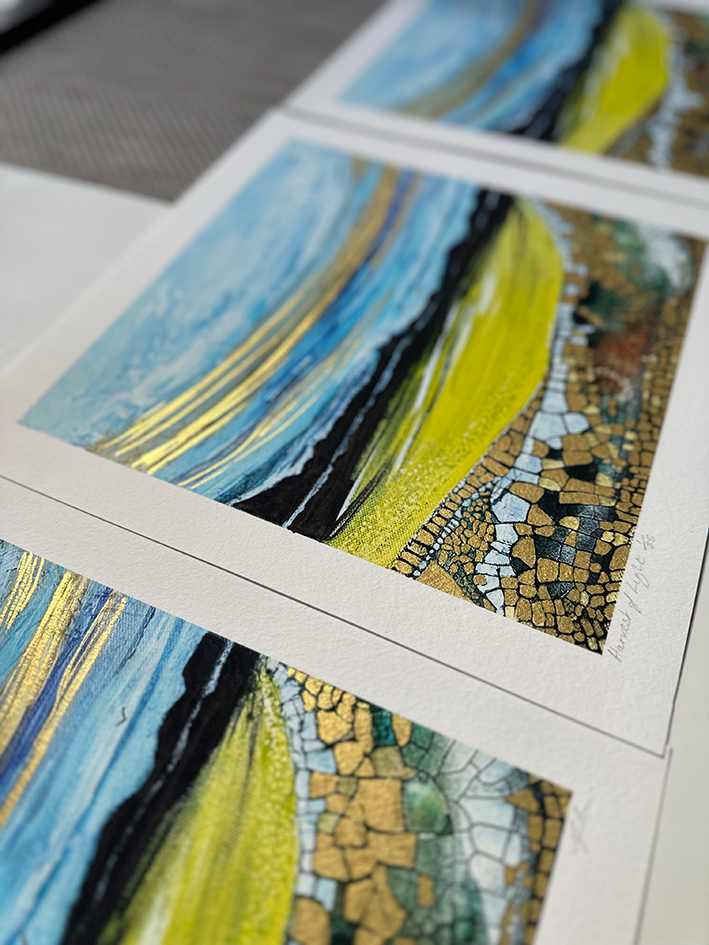 NEW! Harvest of Light - Hand Embellished - LIMITED EDITION GICLEE PRINT
