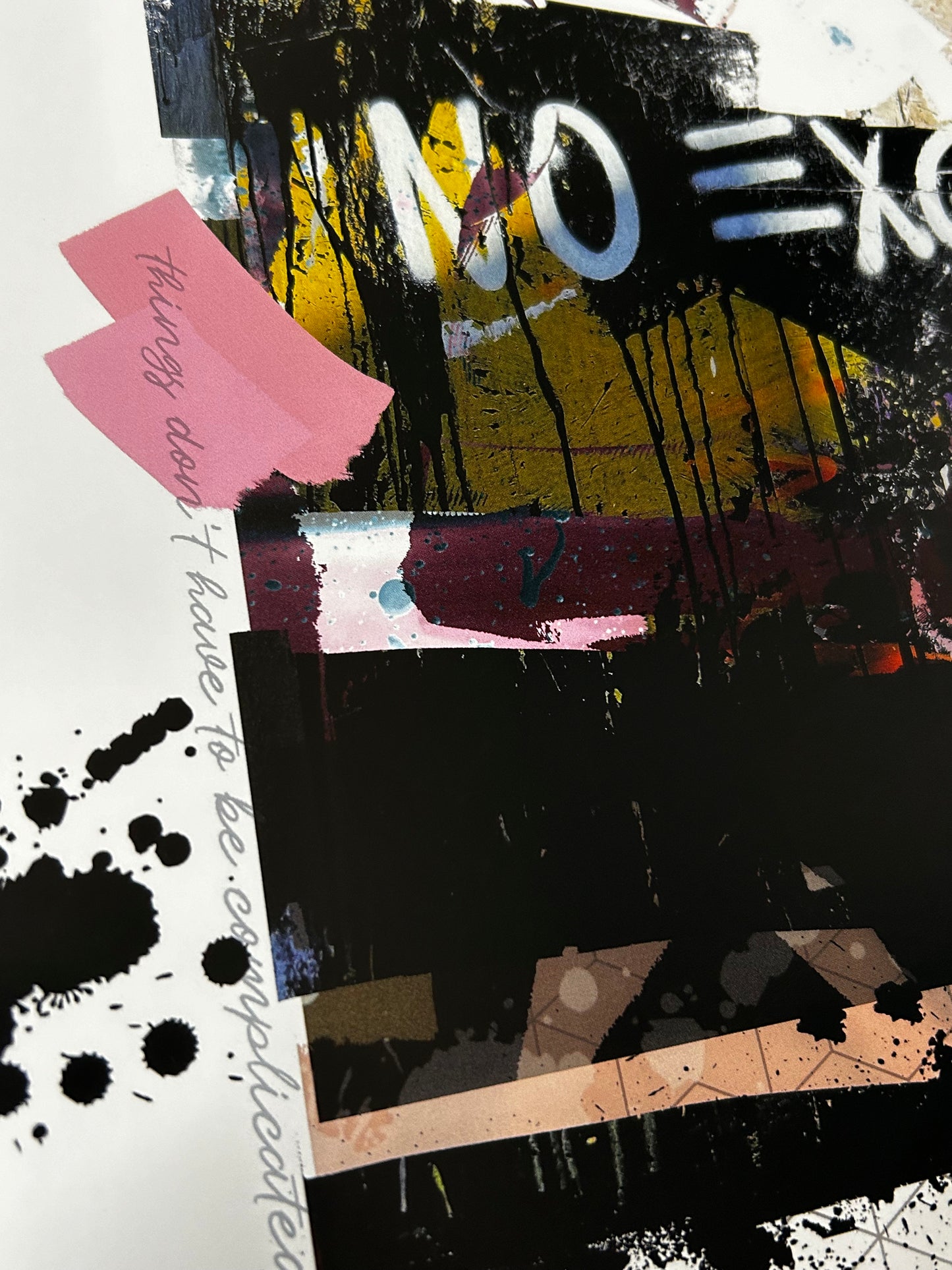 No Excuses- A3 Digital Print Limited Edition - Urban Style Print