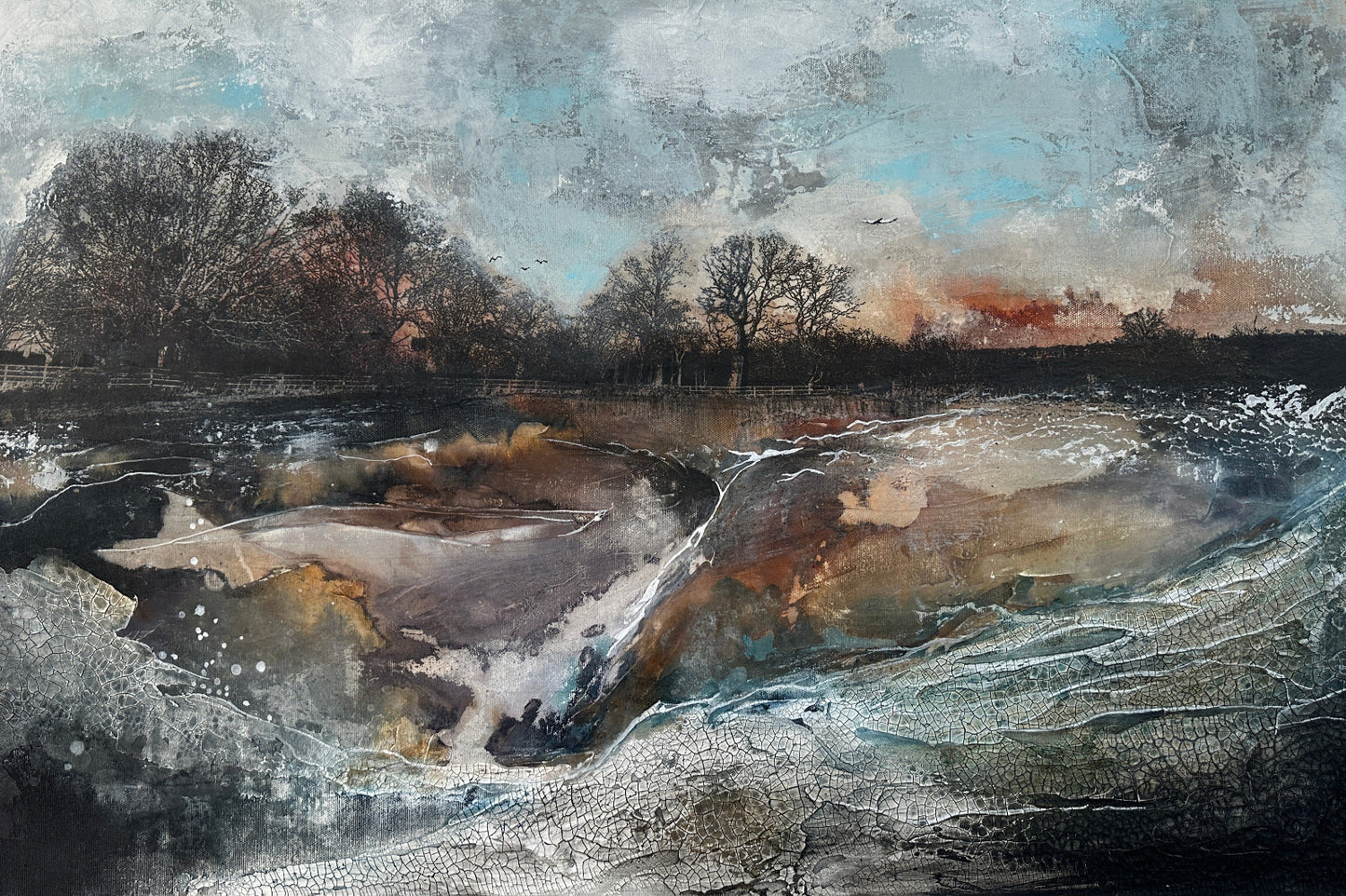 SOLD - Horsforth - Fields of Gold - Original Art