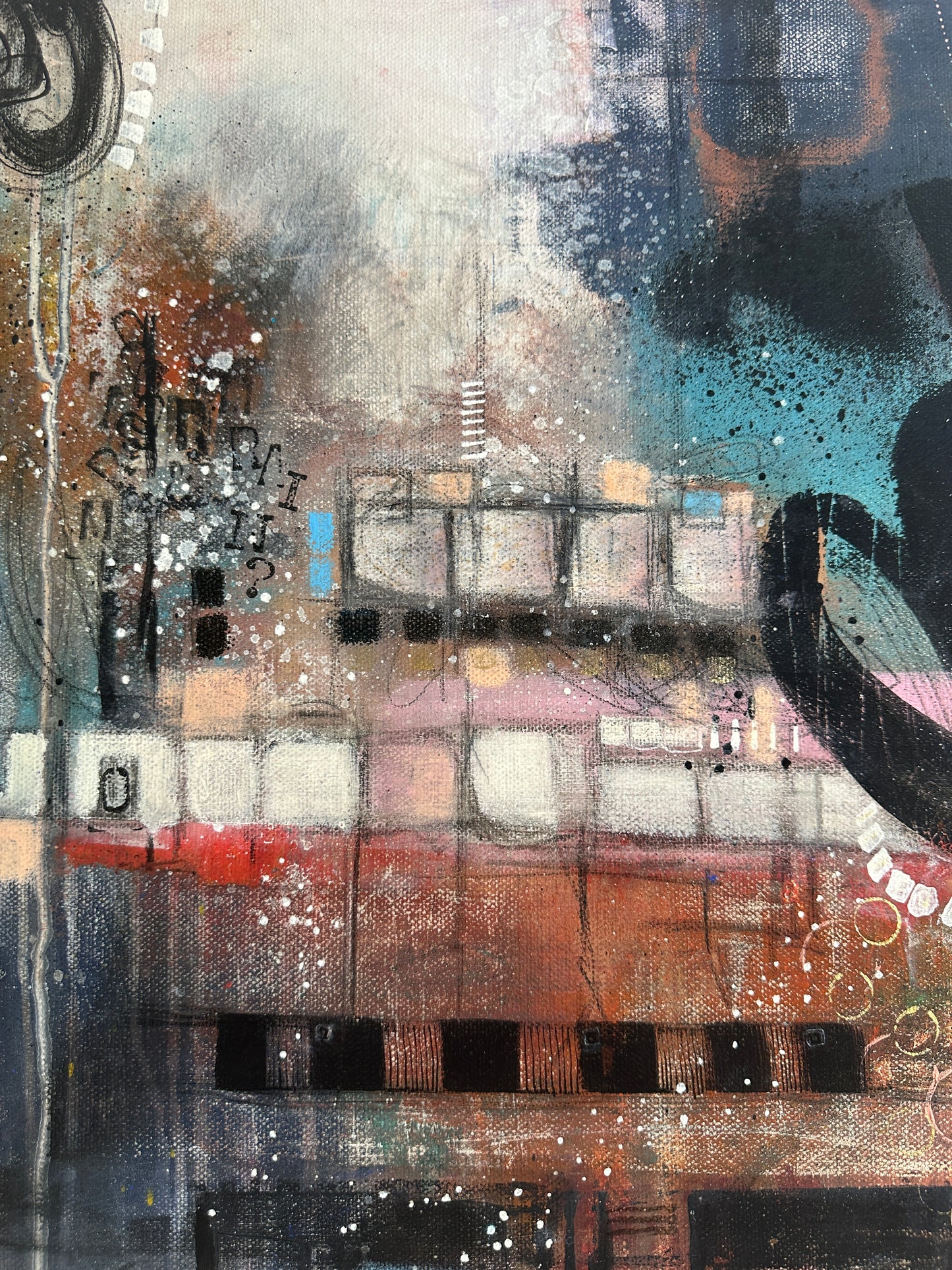 No Two Storms Are The Same - Original Art, Abstract Art