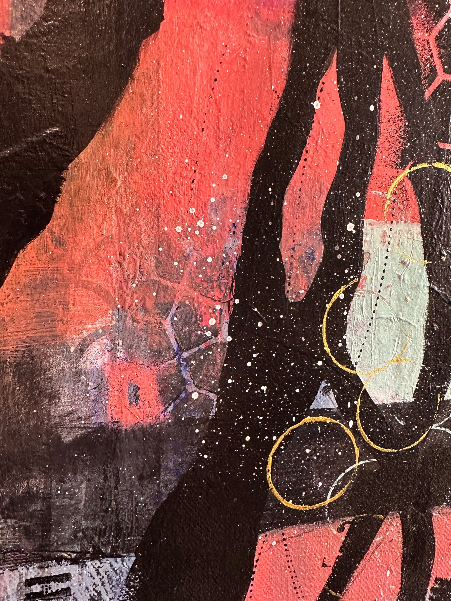 Hope - Original Art, Female Painting, Female Portrait, Abstract