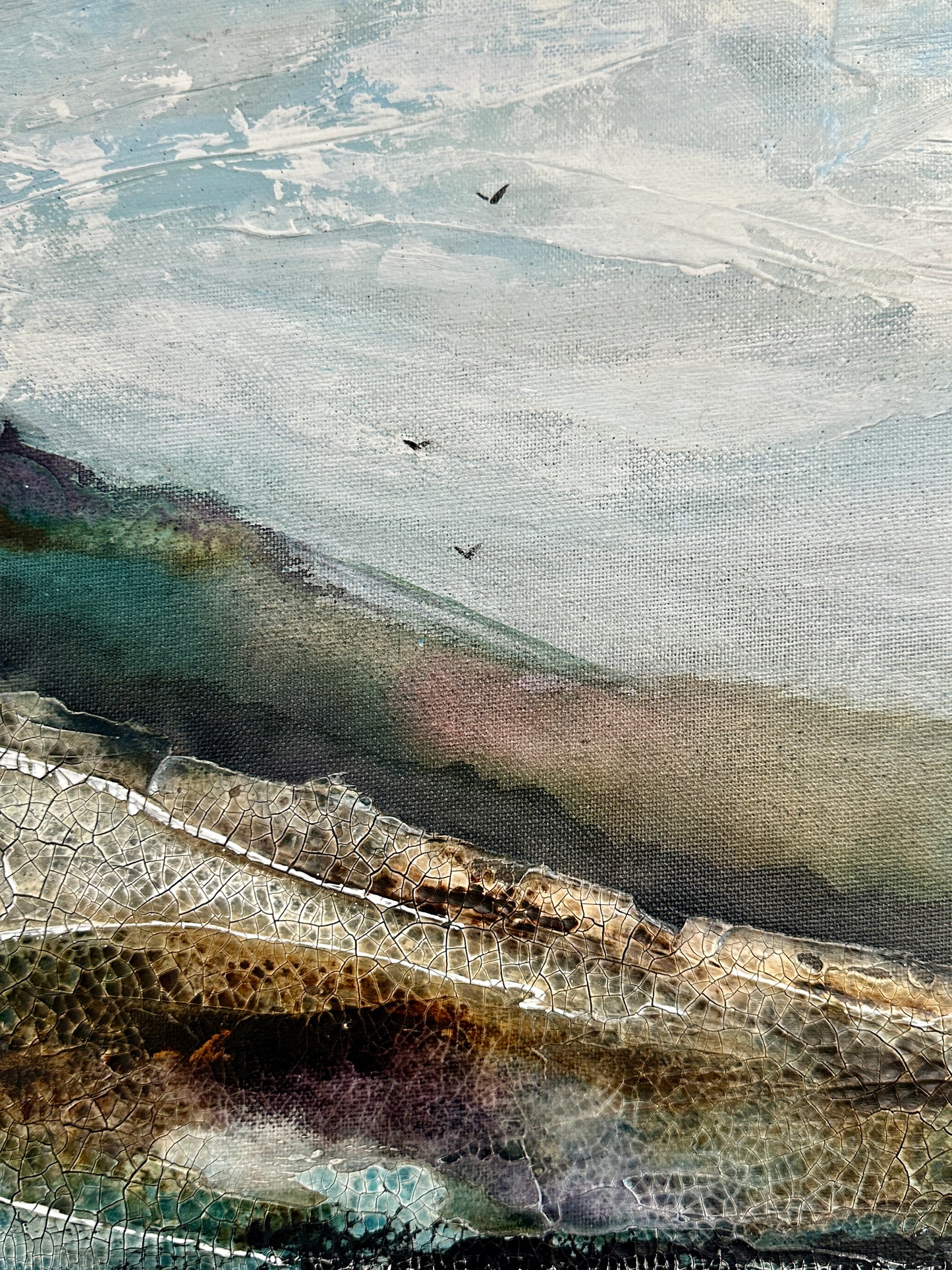 SOLD - Unwinding Path - Original Art
