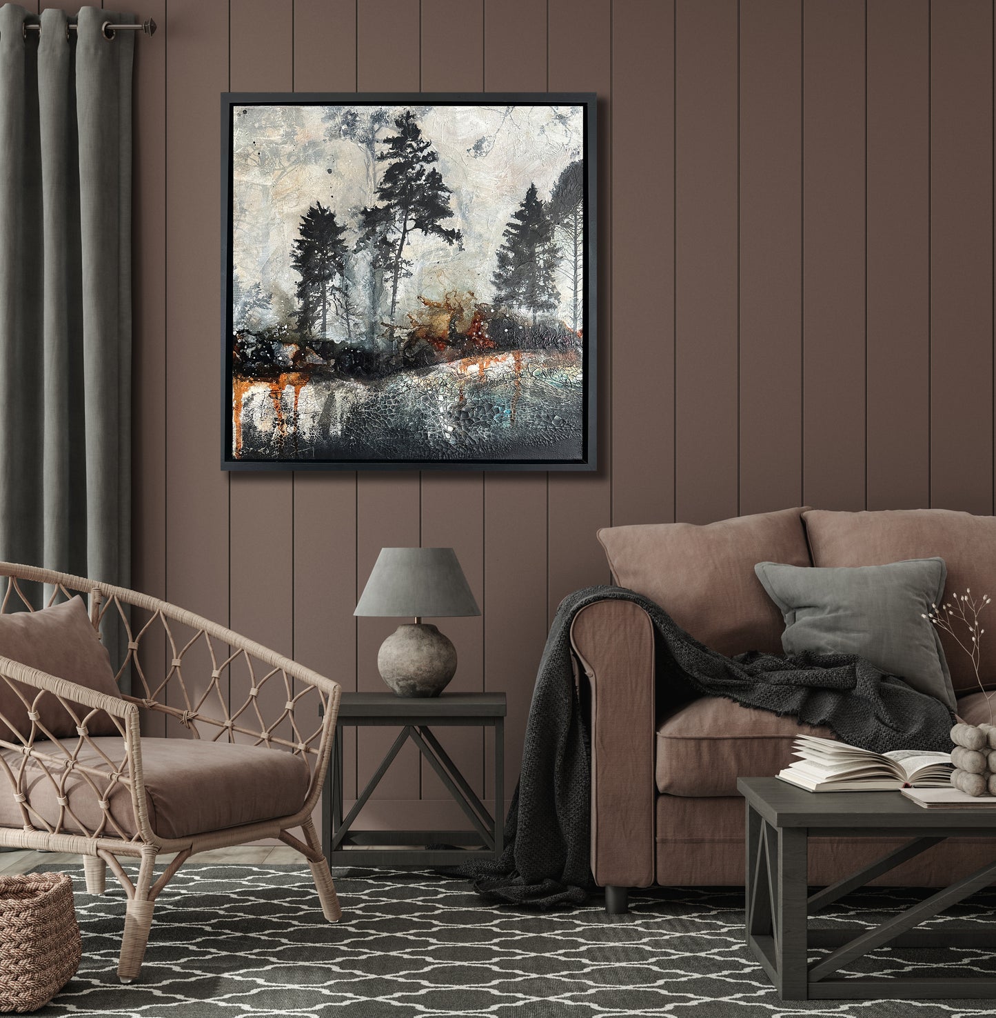 SOLD - It All Becomes Clear - Original Art - Abstract Art, Tree Art