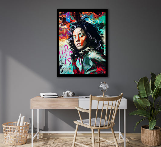 Life Is Art - A2 Digital Fine Art Print - Limited Edition