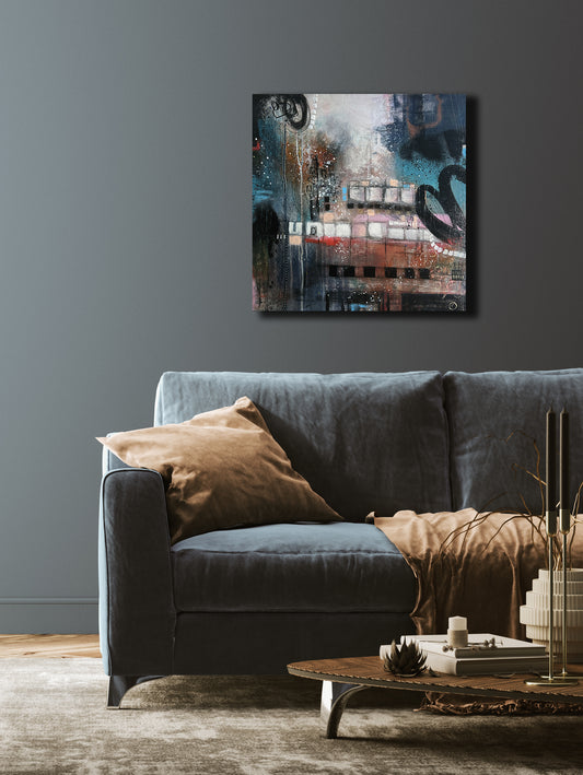 No Two Storms Are The Same - Original Art, Abstract Art