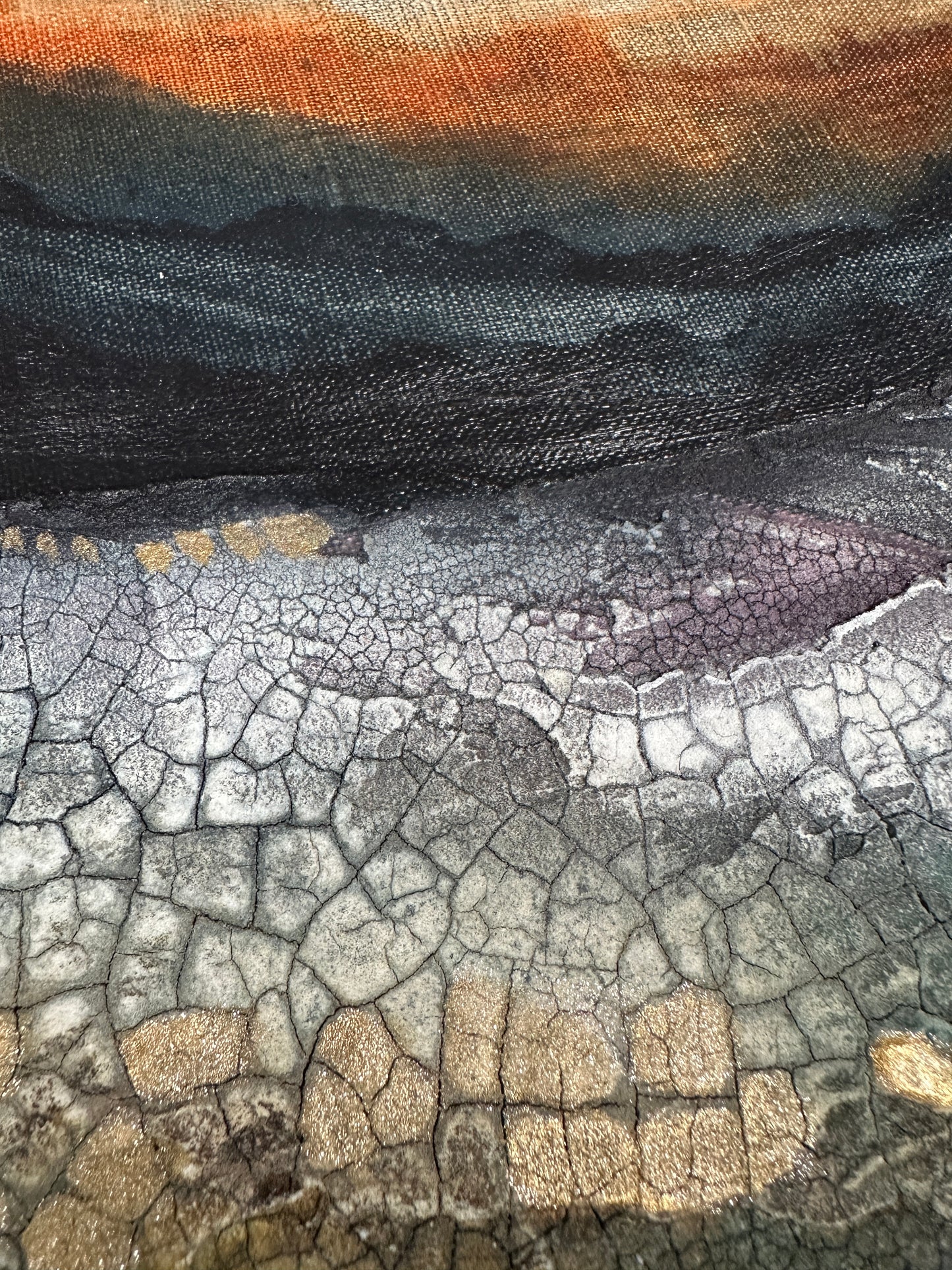 Silent Shift Original Art - Abstract Landscape