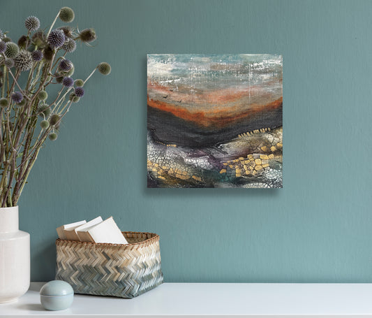 Silent Shift Original Art - Abstract Landscape