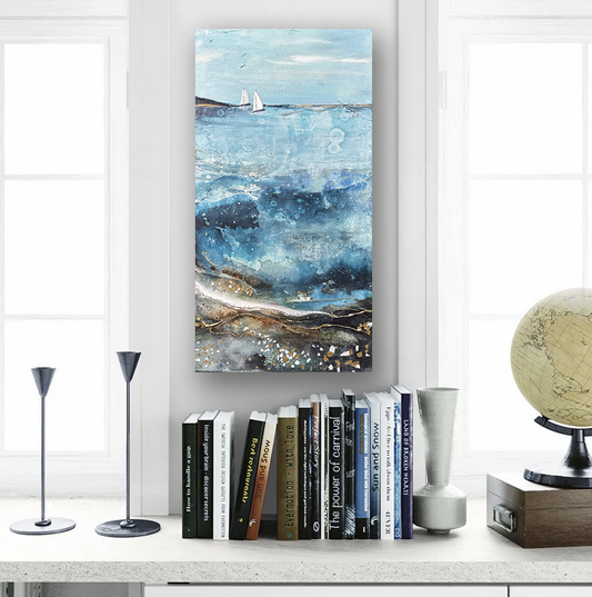 SOLD - The Tide Took Pieces of Me Too - Original Art