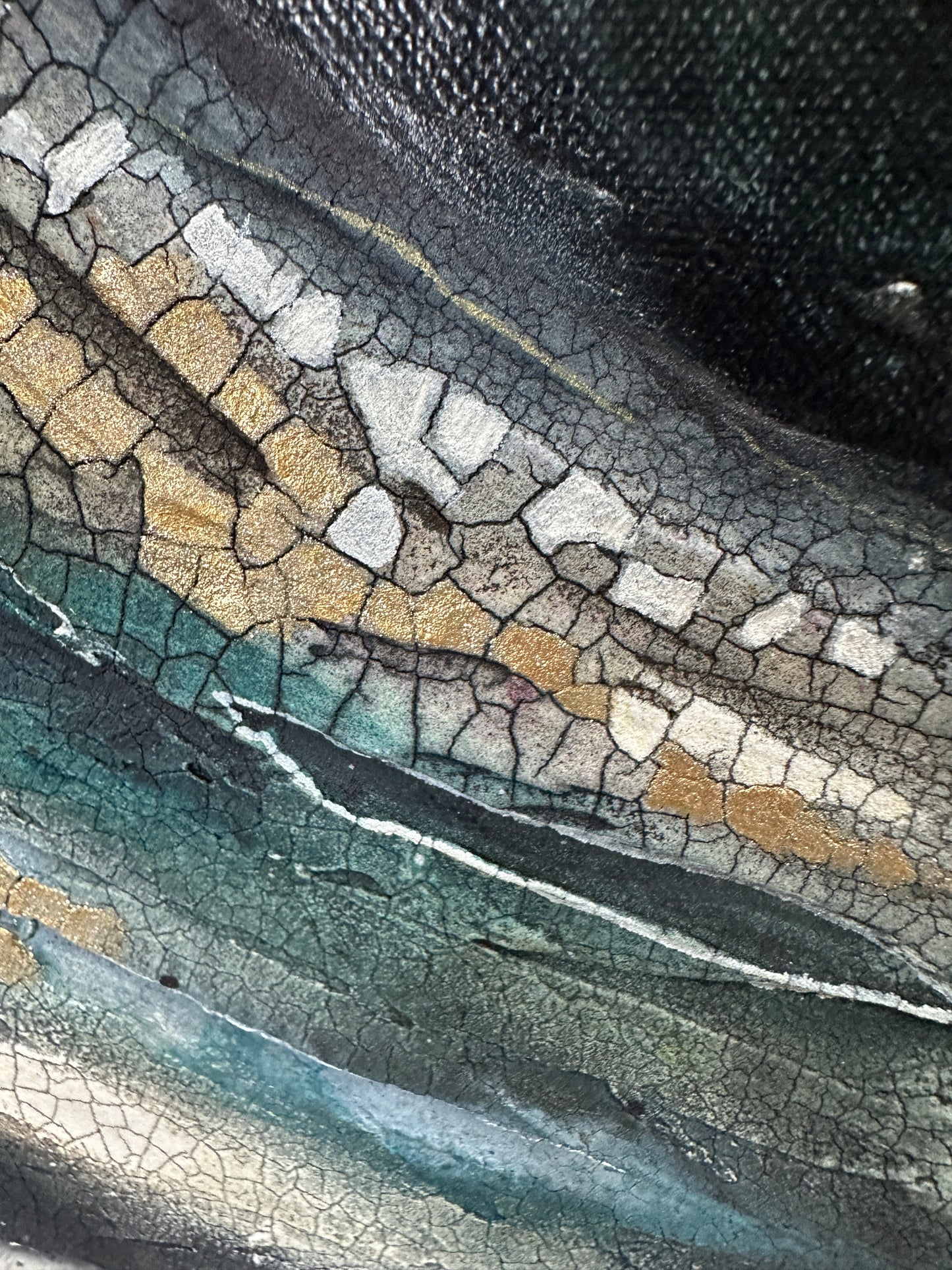 Unearthed Glow Original Art - Abstract Landscape
