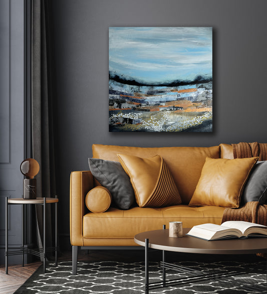 Where I Last Saw You - Original Art, Abstract Art, Landscape