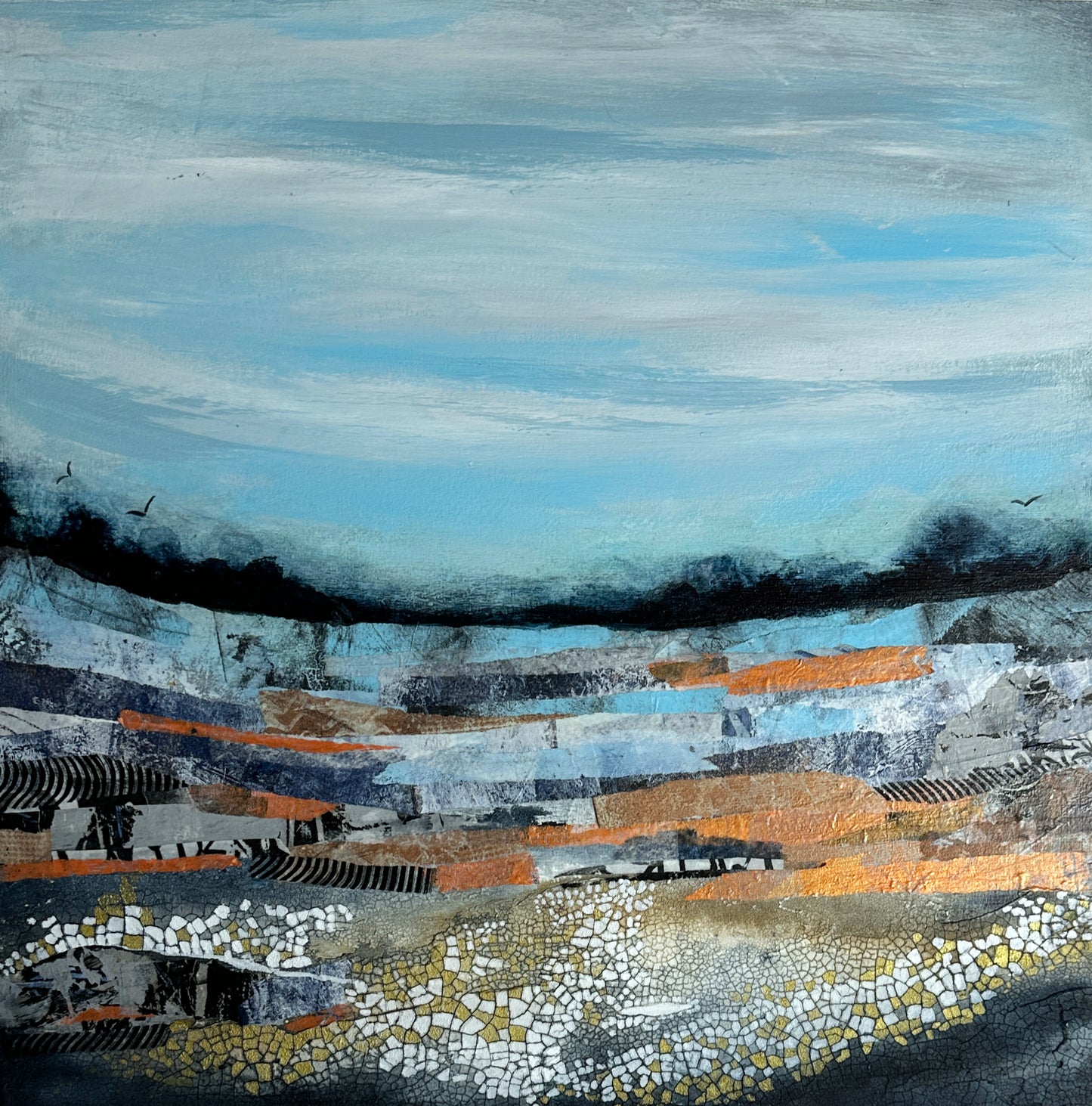 Where I Last Saw You - Original Art, Abstract Art, Landscape