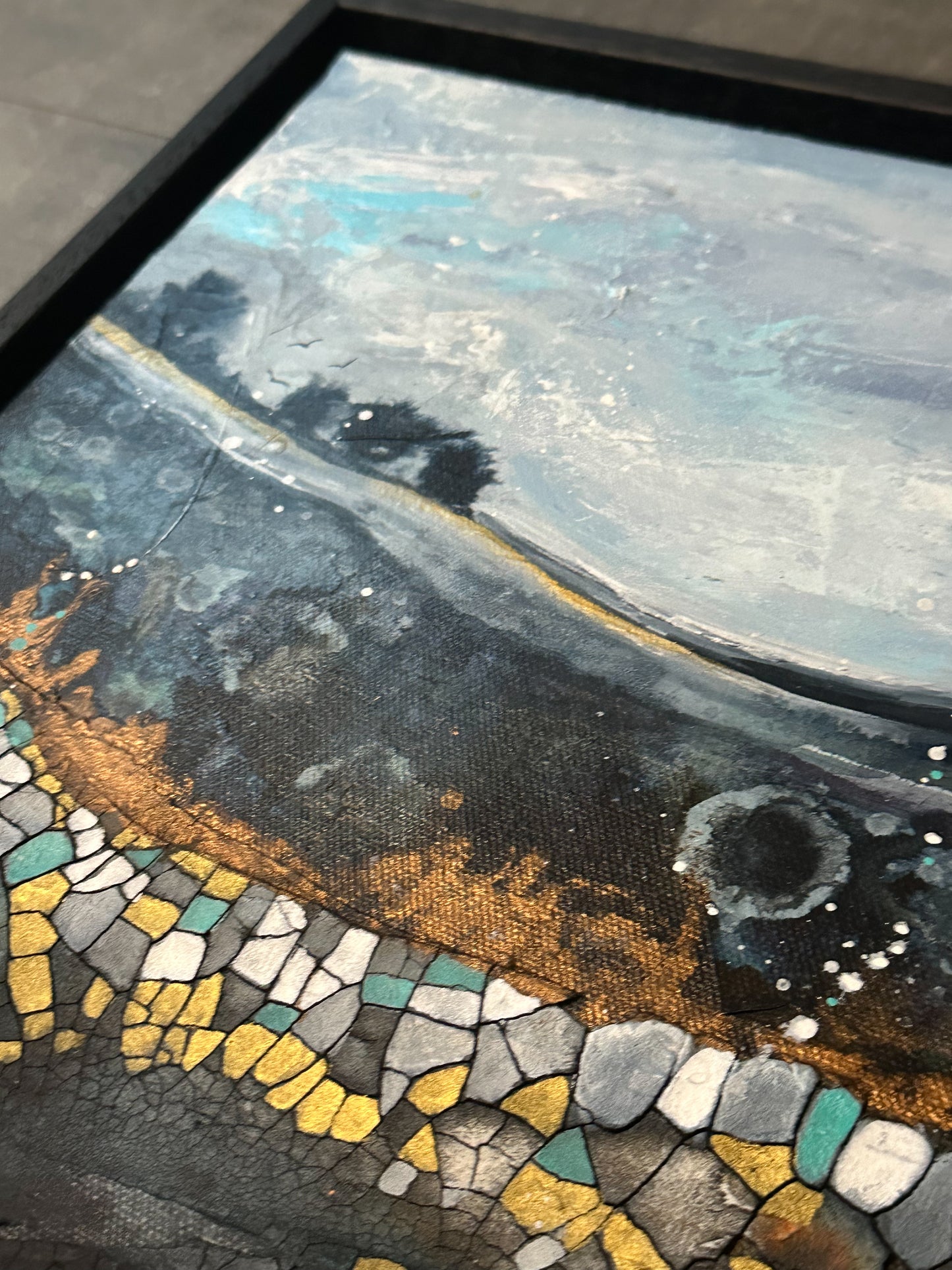 The Place We Return Original Art - Abstract Landscape