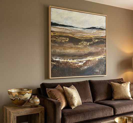 Autumn Inhale - Original art, Landscape