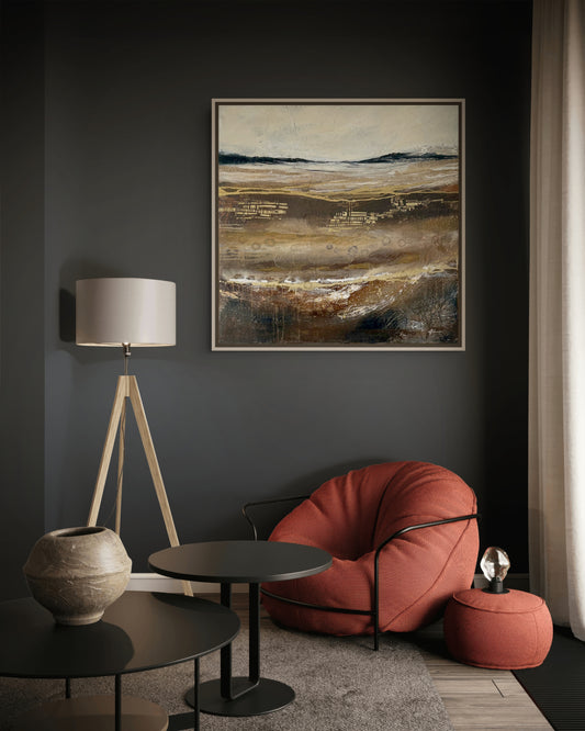 SEASON COLLECTION - Autumn Inhale - Original art, Landscape