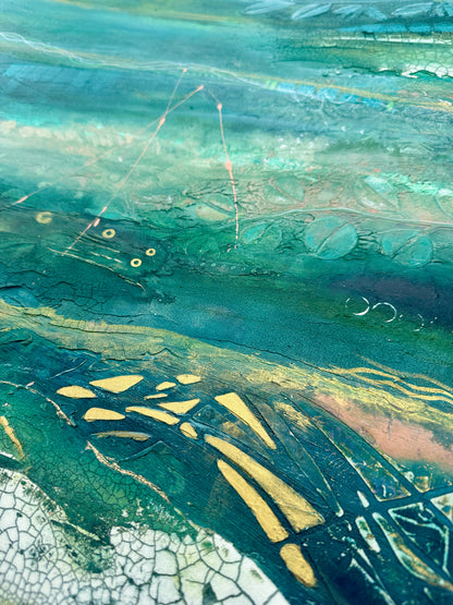 SEASON COLLECTION - Spring Awakening - Original art, Landscape