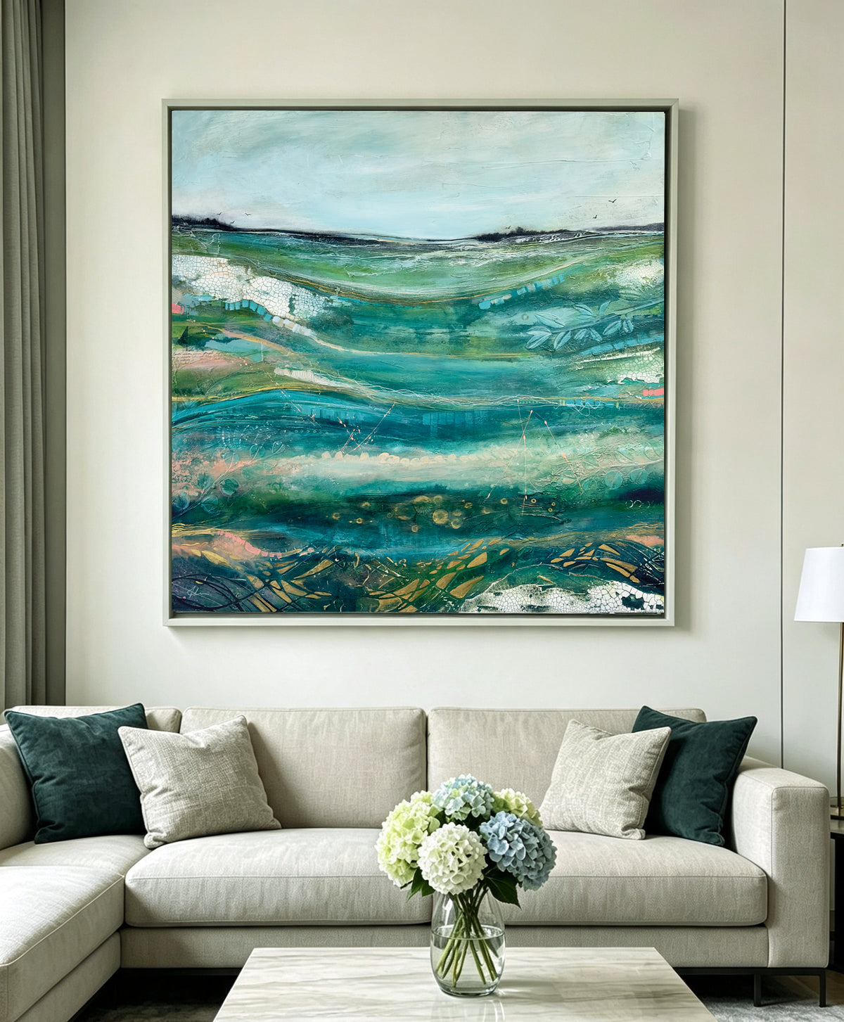 SEASON COLLECTION - Spring Awakening - Original art, Landscape