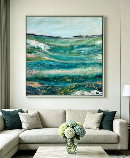 SEASON COLLECTION - Spring Awakening - Original art, Landscape