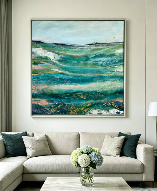 SEASON COLLECTION - Spring Awakening - Original art, Landscape