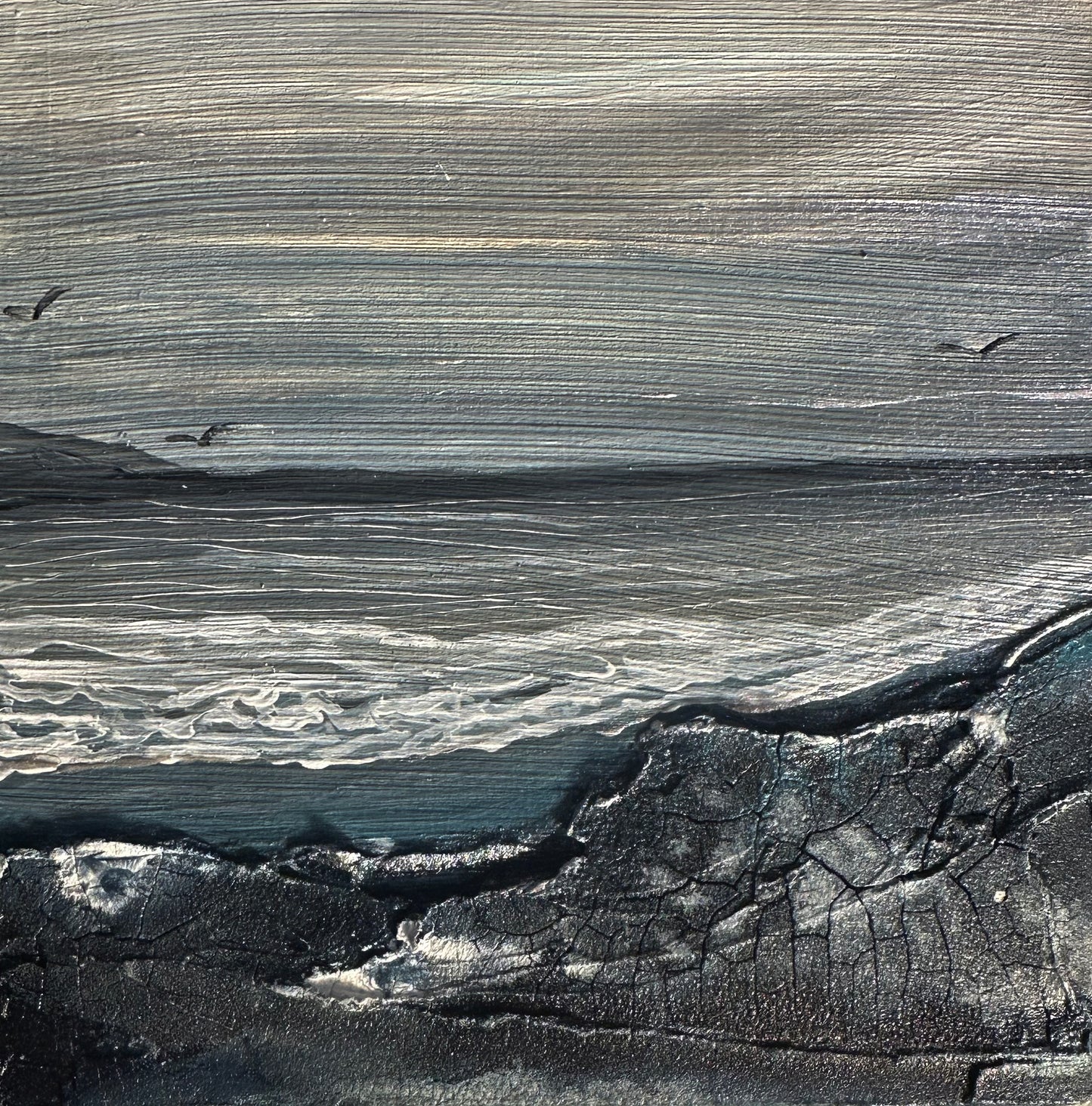 Snow Water - Mini Original Artwork