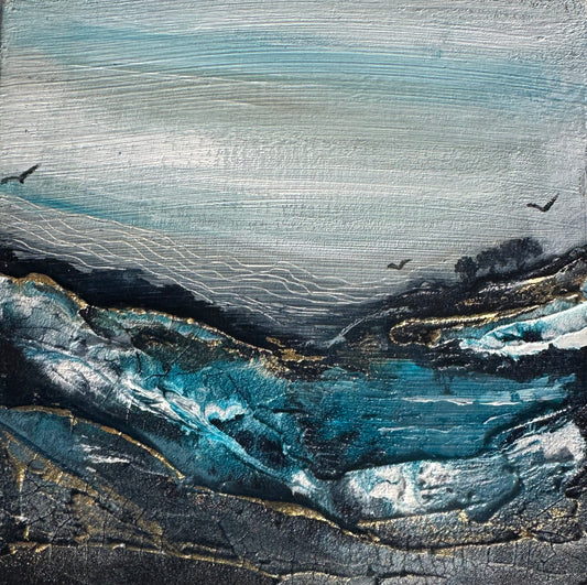 Winter Fall - Mini Original Artwork