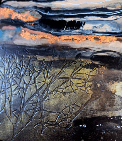 Buried Light - Abstract Landscape