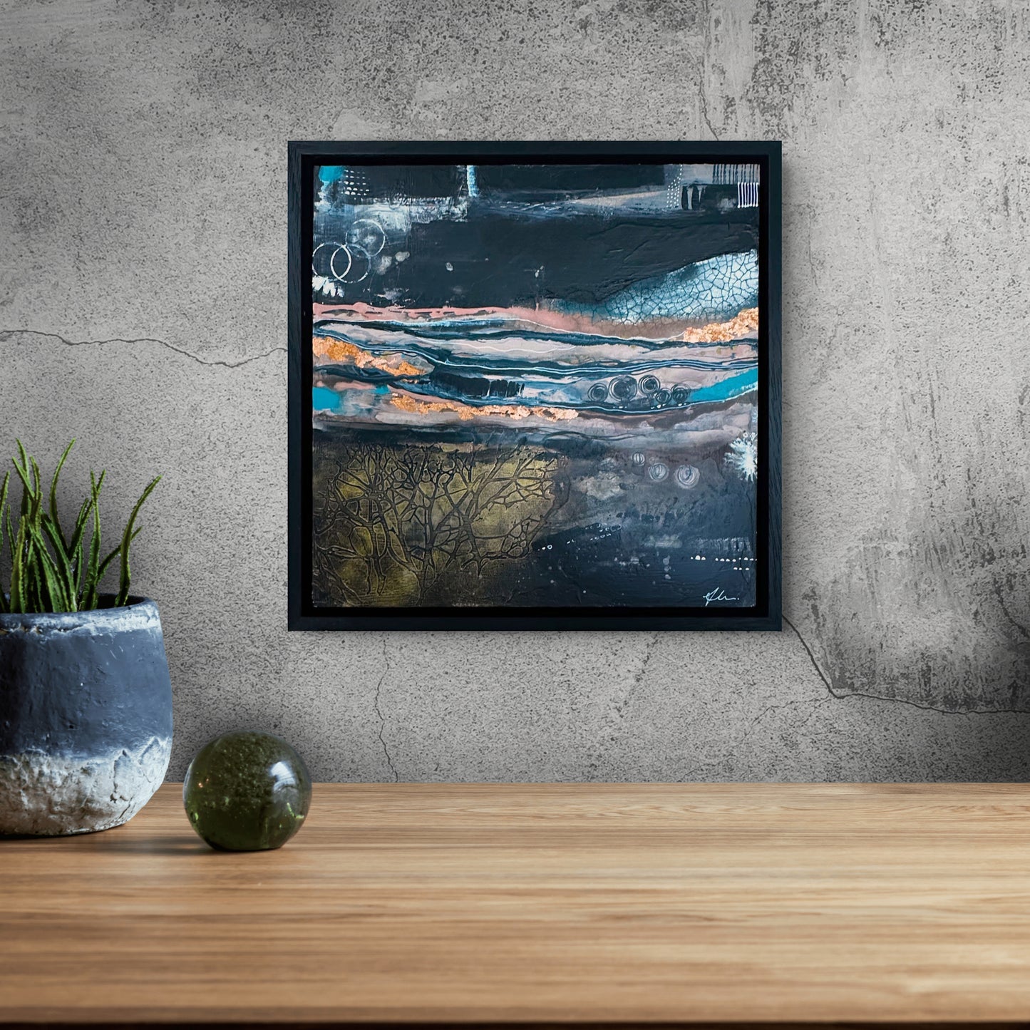 Buried Light - Abstract Landscape