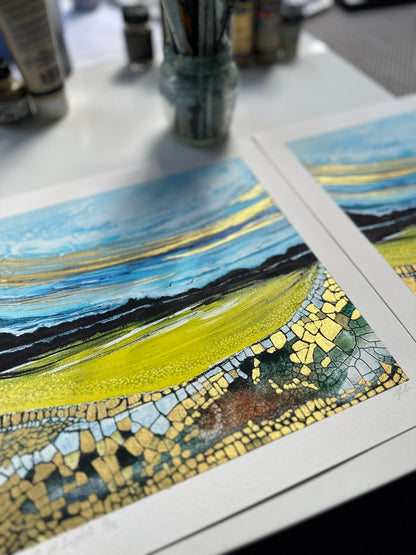 NEW! Harvest of Light - Hand Embellished - LIMITED EDITION GICLEE PRINT
