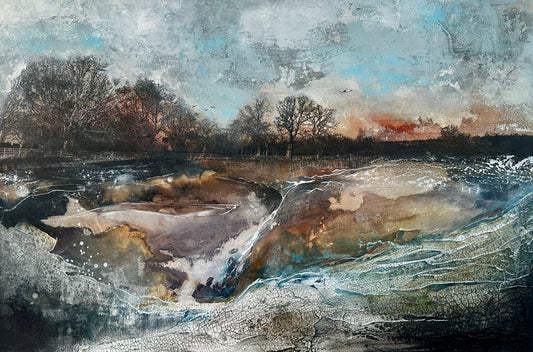 SOLD - Horsforth - Fields of Gold - Original Art