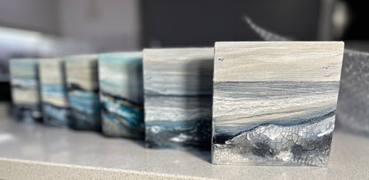 Winter Wake - Mini Original Artwork