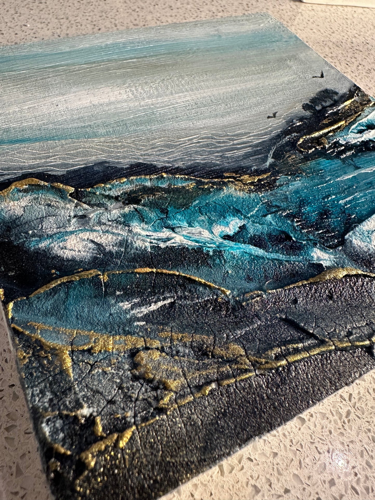 Winter Fall - Mini Original Artwork