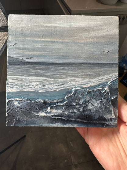 Snow Water - Mini Original Artwork