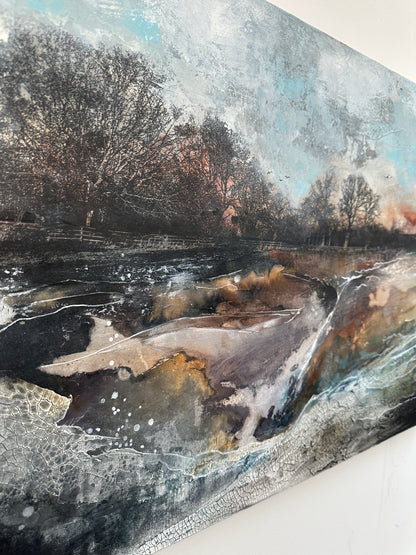SOLD - Horsforth - Fields of Gold - Original Art