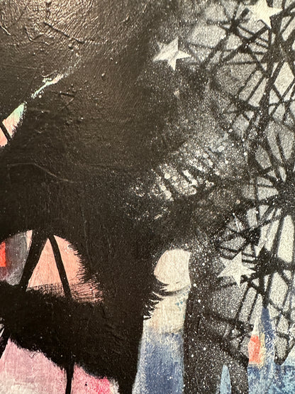 Hope - Original Art, Female Painting, Female Portrait, Abstract
