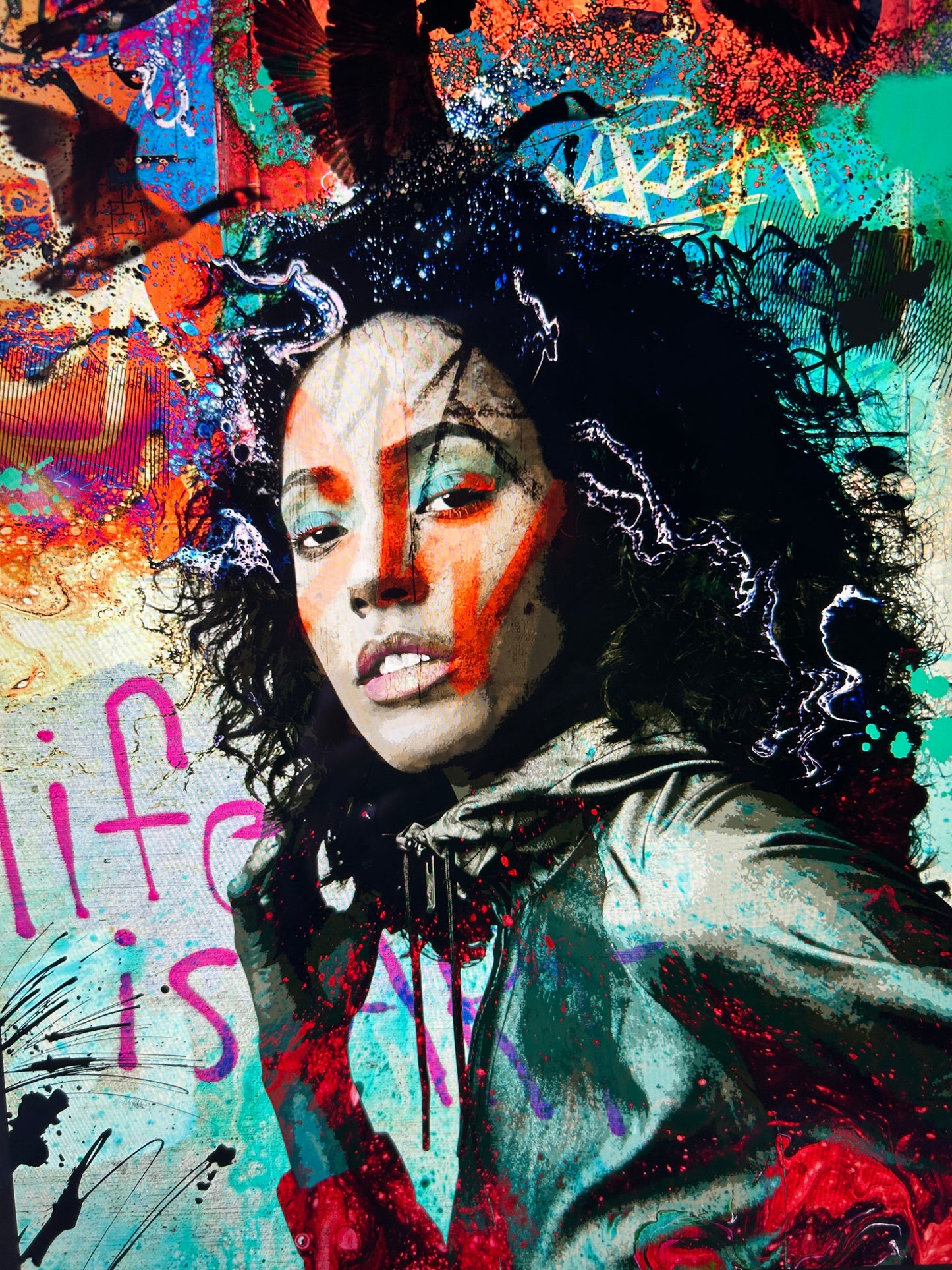 Life Is Art - A2 Digital Fine Art Print - Limited Edition