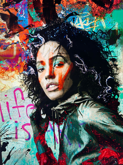 Life Is Art - A2 Digital Fine Art Print - Limited Edition