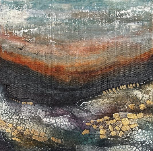Silent Shift Original Art - Abstract Landscape