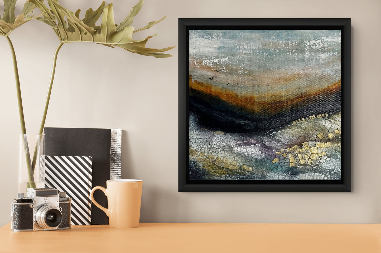 Silent Shift Original Art - Abstract Landscape