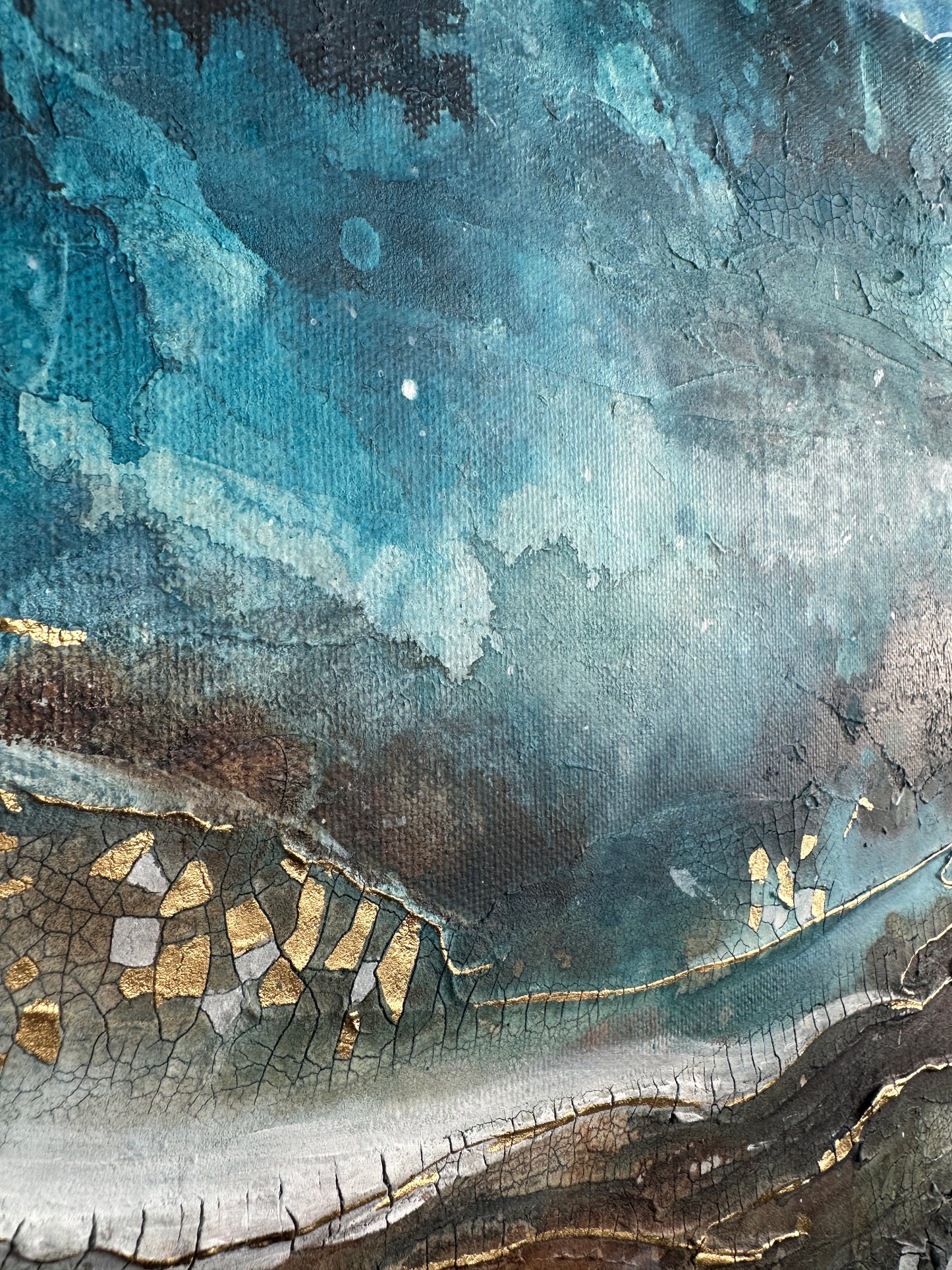SOLD - The Tide Took Pieces of Me Too - Original Art