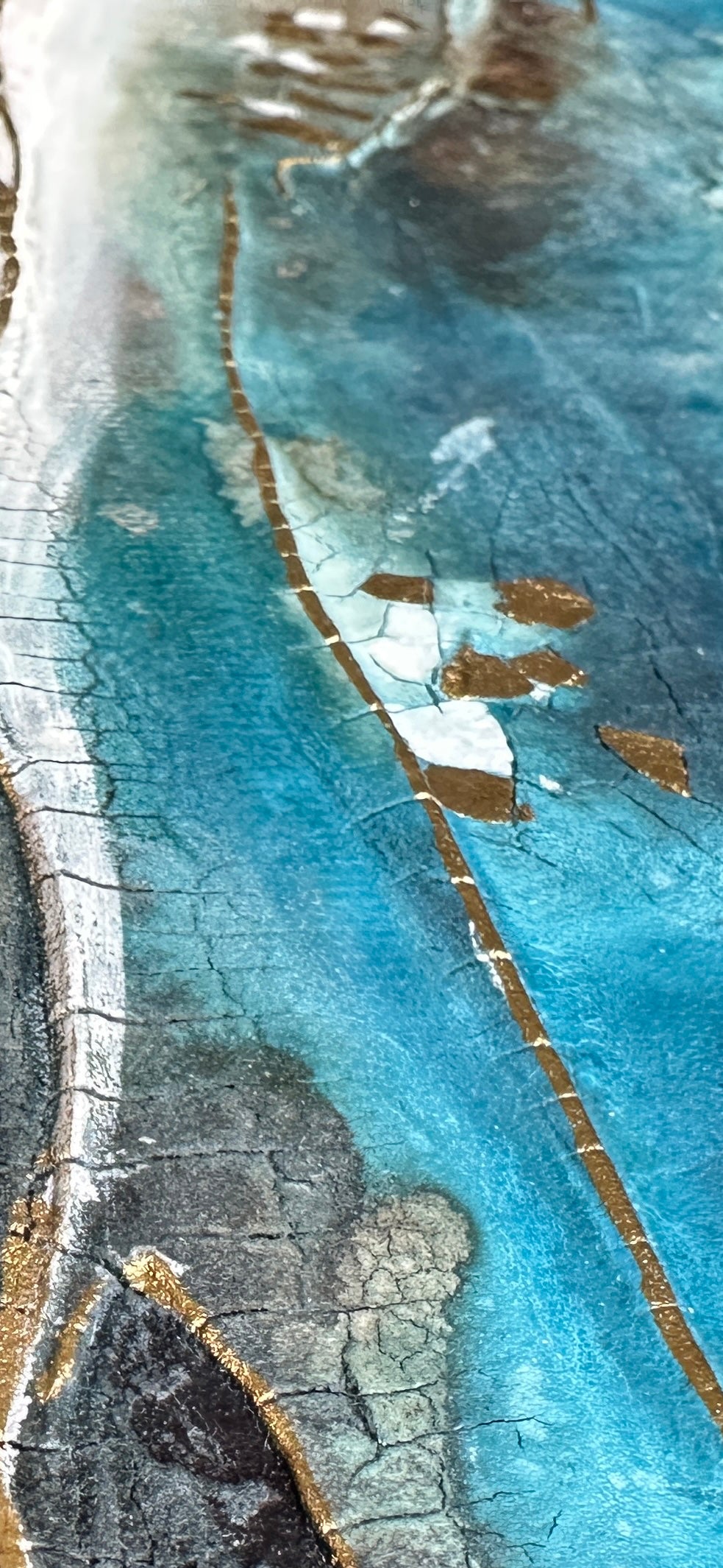 SOLD - The Tide Took Pieces of Me Too - Original Art