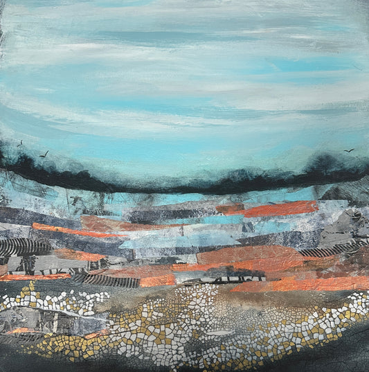 Where I Last Saw You - Original Art, Abstract Art, Landscape
