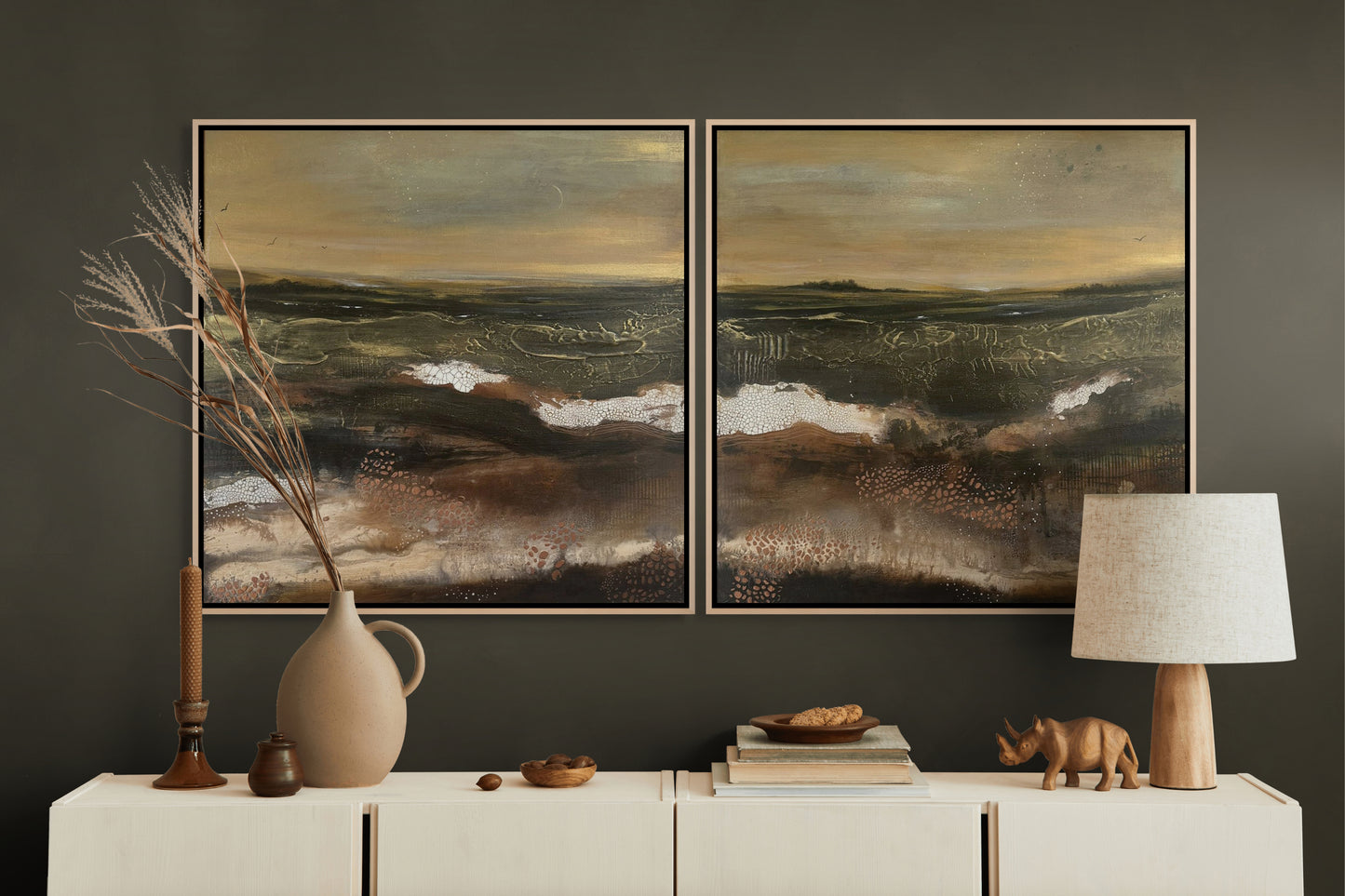 The Departed - Diptych, Original art, Landscape
