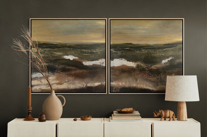 The Departed - Diptych, Original art, Landscape