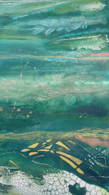 SEASON COLLECTION - Spring Awakening - Original art, Landscape